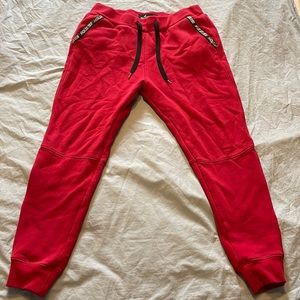 Red Hollister sweatpants, SIZE M
